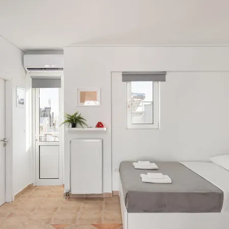 Large Terrace Studio Athènes Extérieur photo