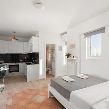Large Terrace Studio Athènes Extérieur photo